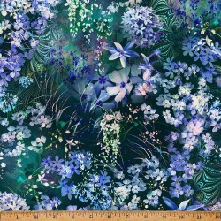 Floral/Leaves - EMERALD