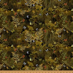 Ferns With Butterflies - FAUNA