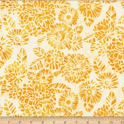 Flowers & Leaves - YELLOW