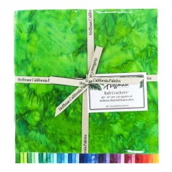 Hoffman Bali Crackers (10"x10") - Precut - RAINBOW SWEETS