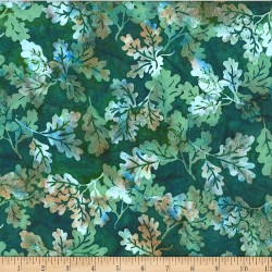 MR Woodland Batik- VIRIDIAN