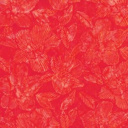 Batik - Large Flowers - NASTURTIUM