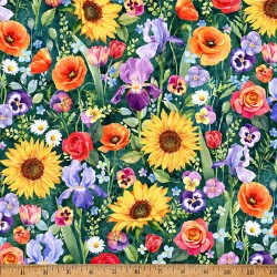 Mixed Flowers - EMERALD