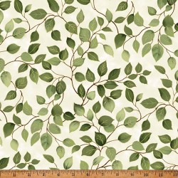 Vines (Metallic) - CREAM/GOLD