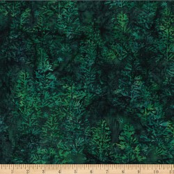 Hoffman Batik Tree - EMERALD
