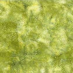 Hoffman Bali Batik Dot - GREEN TEA