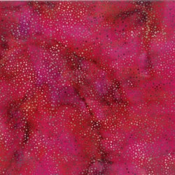 Hoffman Bali Batik Dot - CARDINAL