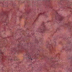 Hoffman Bali Batik Dot - CLARET