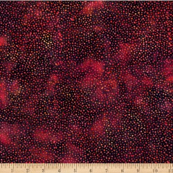 Hoffman Bali Batik Dot- PAPRIKA