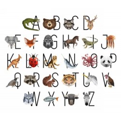Alphabet Animals Digital Panel (94cm)