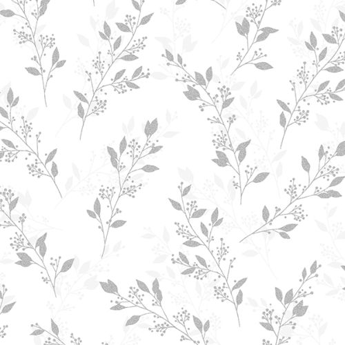 Flowers - WHITE/SILVER