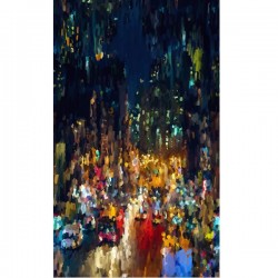 Blurry City Lights - LIGHT BRIGHT