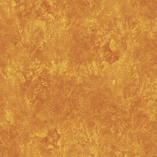 Spots and Branches - GOLD/OCHRE GOLD