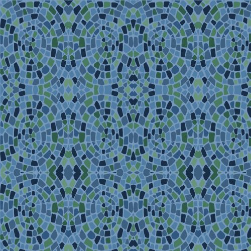 Mosaics - BLUE