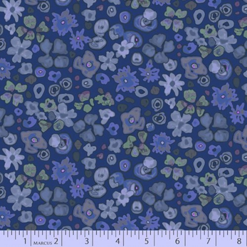 Small Floral - BLUE
