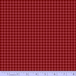 Mix & Mingle Flannel - DK RED