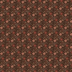 FLORAL TOSS - BROWN