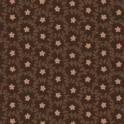 STAR FLOWER - BROWN