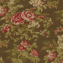 FRENCH FLORAL - BROWN