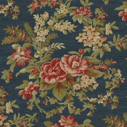 FRENCH FLORAL - NAVY