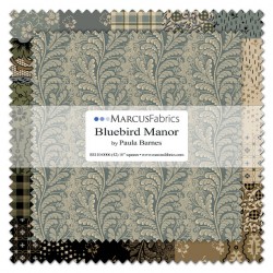 Bluebird Manor - Squares 10"X10" (6pk)