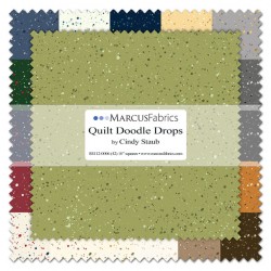Quilt Doodle Drops - Squares 10"x10" (6pk)