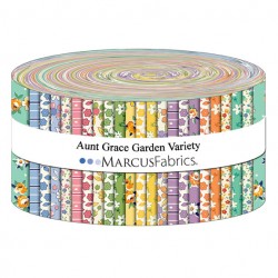 Aunt Grace Garden - Strip Rolls 2.5" (6pk)