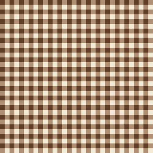 GINGHAM CHECK - BROWN