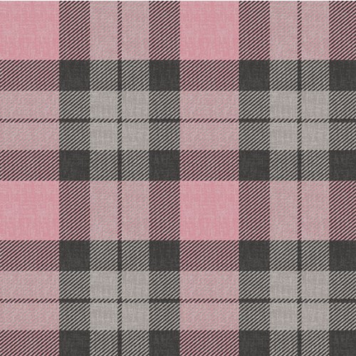 Soft Focus Plaid Yarn Dyed Flannel - ROSE
