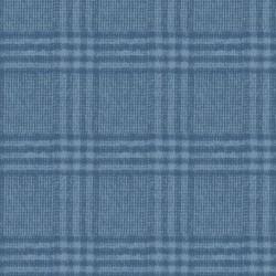 Glen Plaid Yarn Dyed Flannel - BLUE