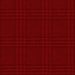 Glen Plaid Yarn Dyed Flannel - RED