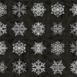 Snowflakes - CHARCOAL
