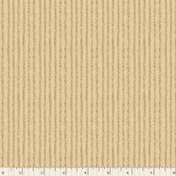 Wool Textures 100% - Stripe CREAM