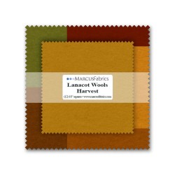 Marcus Wool 100% Squares (10"x10"x12pcs) (6pk) - HARVEST