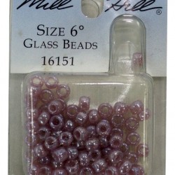 MH Glass Beads #6 - ASH MAUVE