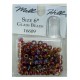 MH Glass Beads #6 - OPAL SMOKY TOPAZ