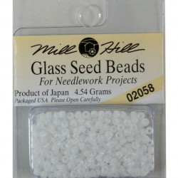 MH Seed Beads - CRAYON WHITE