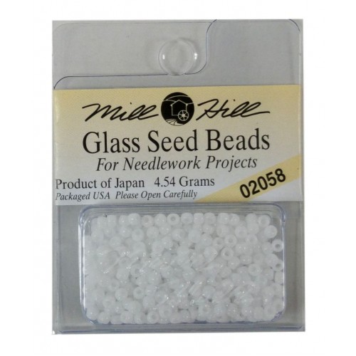 MH Seed Beads - CRAYON WHITE