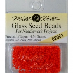 MH Seed Beads - CRAYON DARK ORANGE