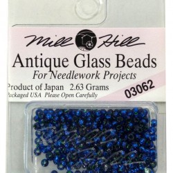 MH Seed Beads - Antique BLUE VELVET