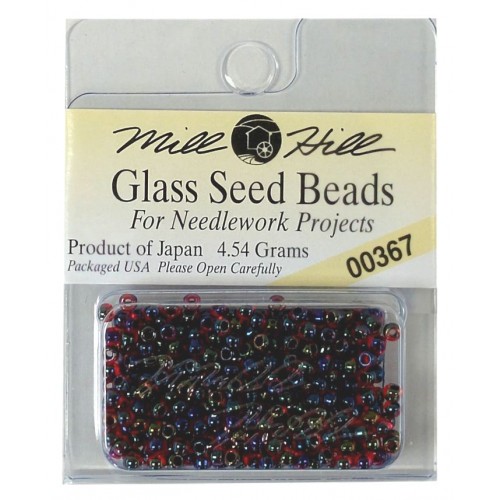 MH Seed Beads - GARNETT BLUE