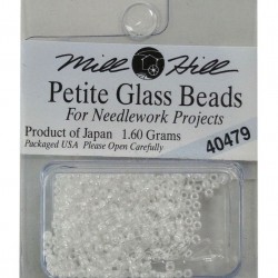 MH Petite Glass Beads - WHITE