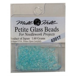 MH Petite Glass Beads - CRYSTAL AQUA