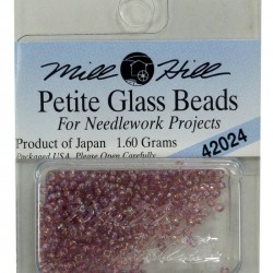 MH Petite Glass Beads - HEATHER MAUVE