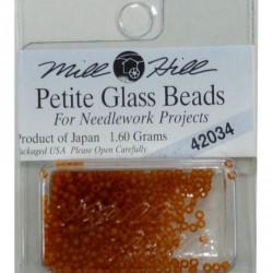 MH Petite Glass Beads - MATTE PUMPKIN