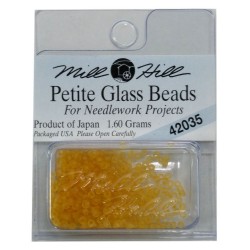 MH Petite Glass Beads - MATTE MAIZE