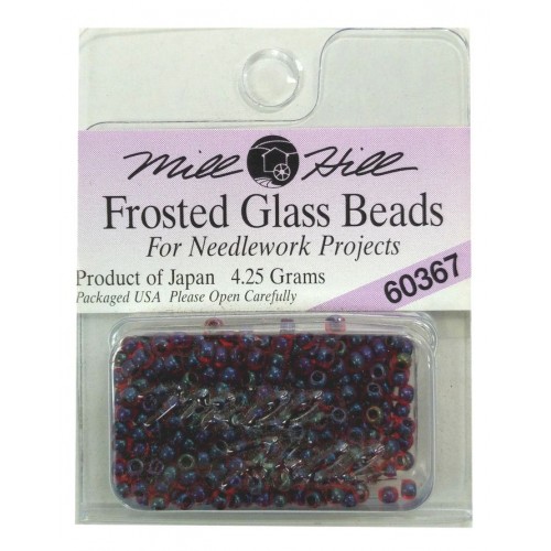 MH Seed Beads Frosted - GARNET
