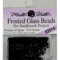 MH Seed Beads Frosted - BLACK