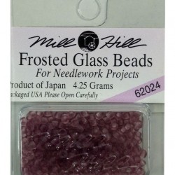 MH Seed Beads Frosted - HEATHER MAUVE