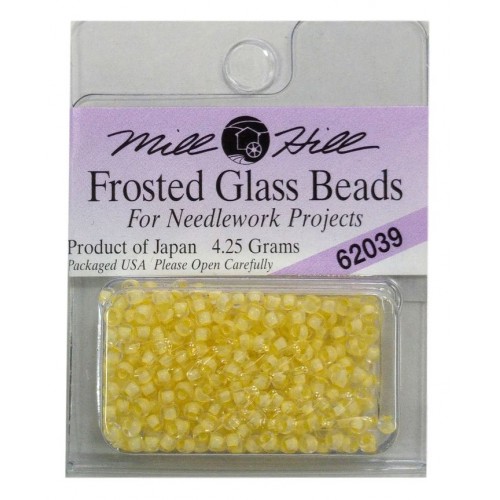 MH Seed Beads Frosted - IVORY CRÈME